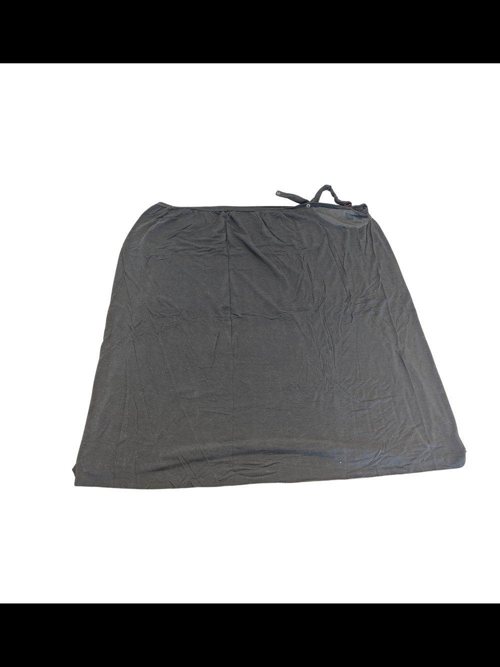 EUC Boppy Nursing Breastfeeding Baby Infant Cover Gray Adjustable
